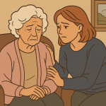 Le deuil blanc est compliqué à vivre pour le patient et sa famille