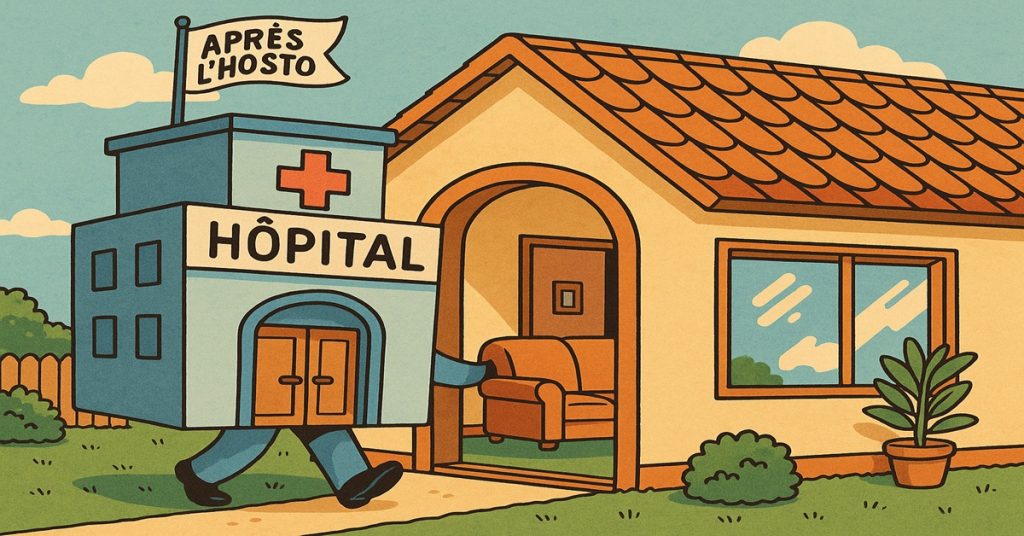 L'hôpital à la maison grâce à l'hospitalisation à domicile