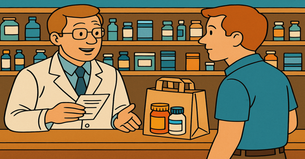 Rôle pharmacien retour à domicile