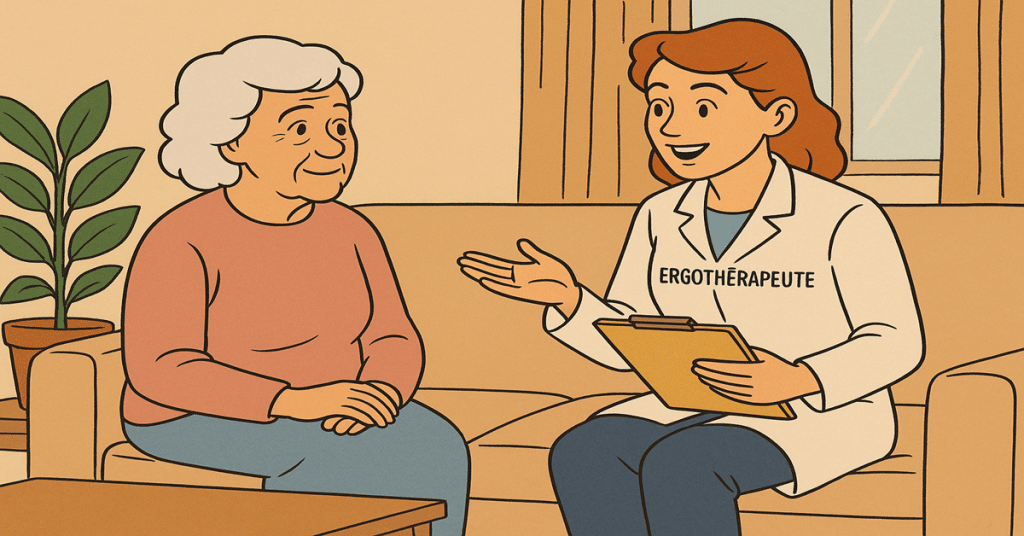 Evaluation logement par une ergothérapeute